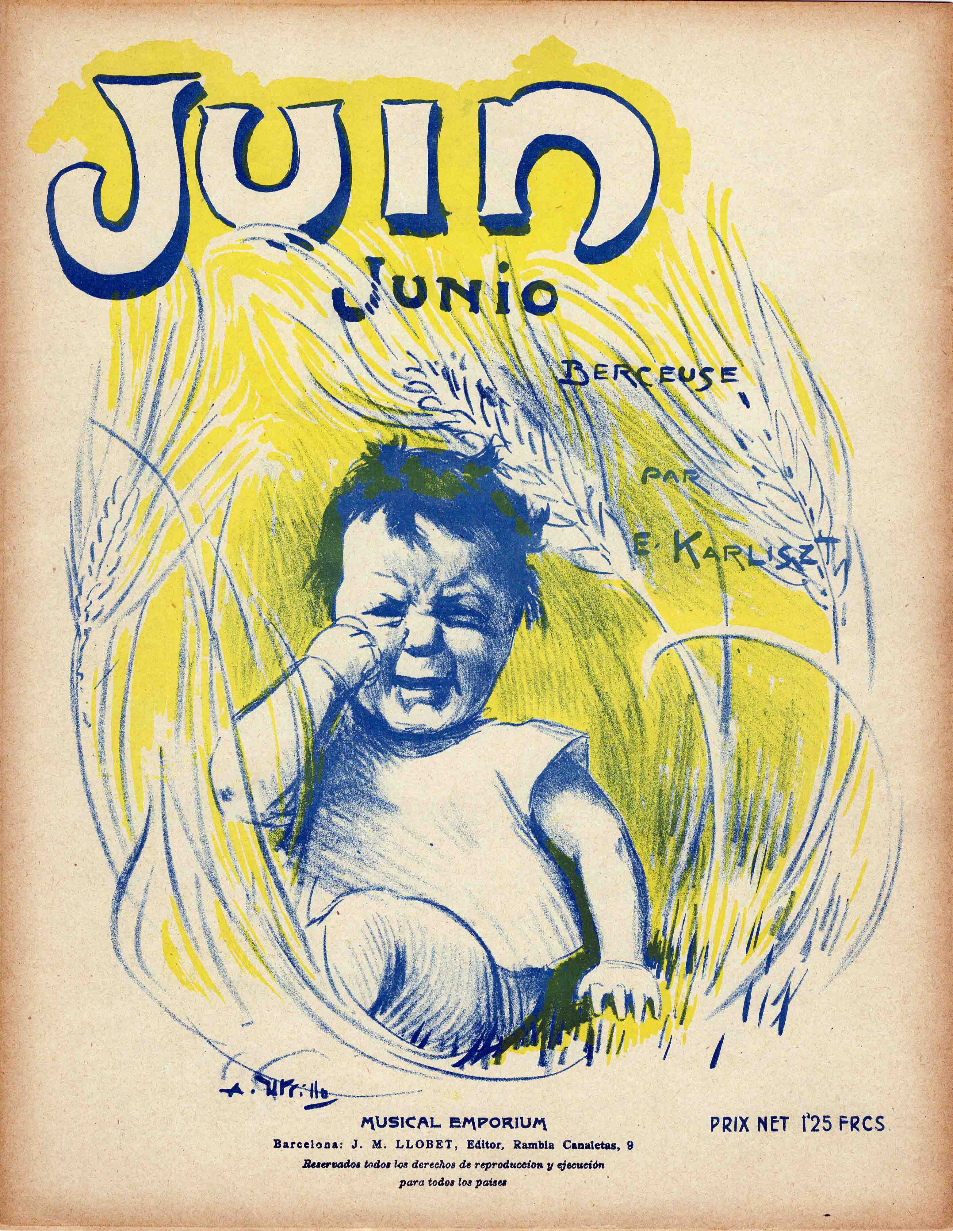 Juin, Junio. Berceuse